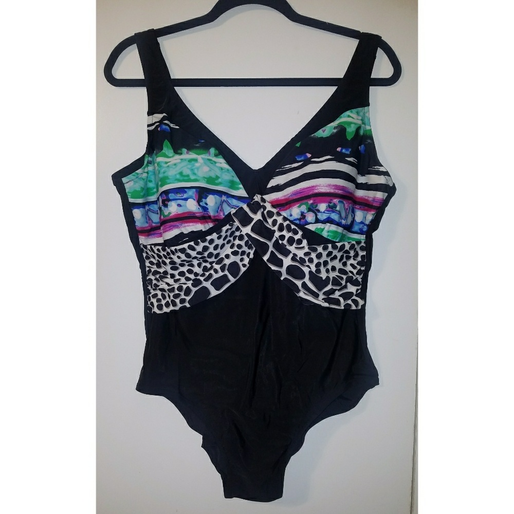 New plus size one piece swimsuit bathingsuit